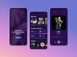 Дизайн Music App