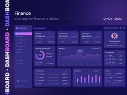 Finance Dashboard / Финансовый дашборд