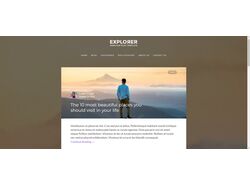 Адаптивная верстка landingPage Блог