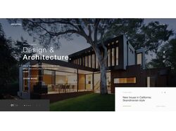 Дизайн сайта архитектурной компании