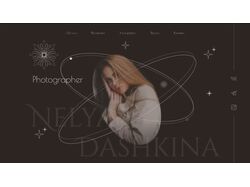 Website for photographer