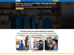Landing page Walmart