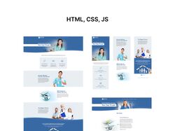 HTML, CSS, JS