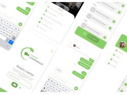 Дизайн приложения видеоконференции