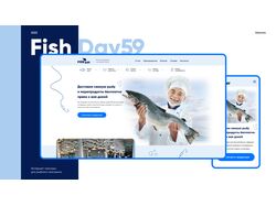 Дизайн интернет-магазина морепродуктов