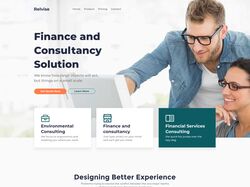 Адаптивная верстка LandingPage Relvise