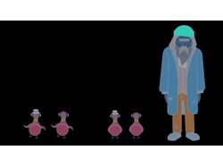 Розробка персонажа "Hobo"