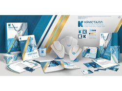 Айдентика Ювелирного Магазина "Кристалл"