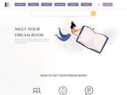 Дизайн сайта для компании BookMeet