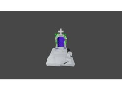 Модель в blender