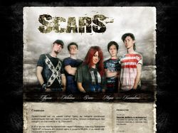 Официальный сайт группы "Scars"
