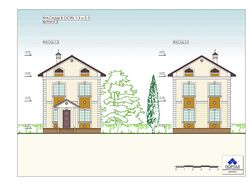 Виз и фасады особняка для ПСК ПОРТАЛ