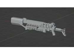 Оружие из fallout game ready