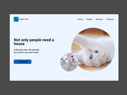 Дизайн сайта приют для бездомных животных