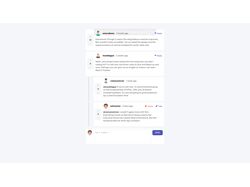 Interactive Comment app