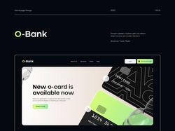 Дизайн страницы услуги онлайн-банка