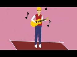 Пример корпоративной анимации в стиле флэт дизайн
