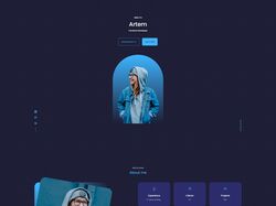 Сайт-портфолио для одного из моих заказчиков!