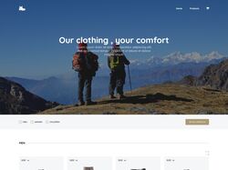 Интернет-магазин одежды "trekking"