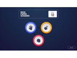 rock-paper-scissors game, react app