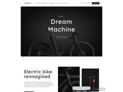 COWBOY Landing Page - Concept