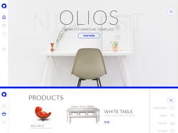 Адаптивна верстка магазину меблів OLIOS (Концепт)