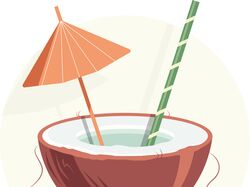 Кокосовый коктэйль