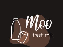 Лого для производства домашнего молока