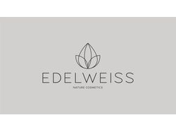 Логотип для магазина косметики "Эдельвейс"