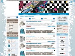 Сайт для интернет-магазина одежды