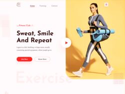 Верстка. Fitnes Gym
