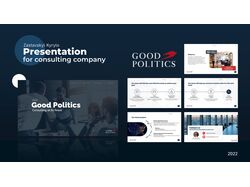 Pitch deck for consulting company
