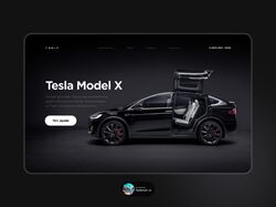 Концепт сайта | Tesla