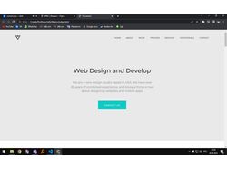 Website "Web Design and Develop"