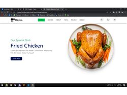 Website "Fried Chicken"