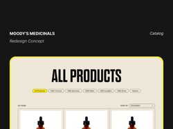 MOODY'S MEDICINALS | E-commerce redesign