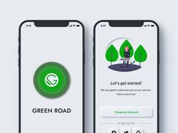 Green Road | Eco Taxi iOS App