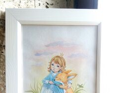 "Маленький принц" акварель