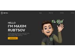 Мой личный сайт-портфолио