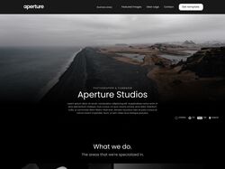 Aperture studios | Лэндинг | Анимации