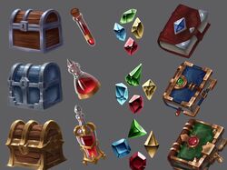 Иконки предметов для игры