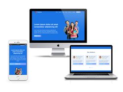 Верстка шаблона многостраничного сайта (WordPress)