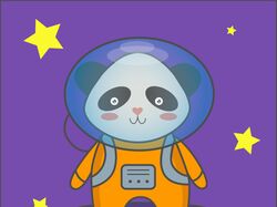 Панда-космонавт