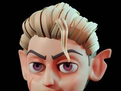 3D Персонаж из мультфильма