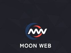 Дизайн логотипа и визитки «MOON WEB STUDIO»