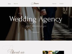 Wedding agency website | Сайт свадебной агенции