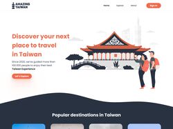 Travel Landing Page