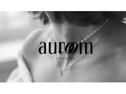 Фирменный стиль для ювелирной мастерской "auroom"
