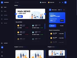 Адаптивная верстка сайта Company