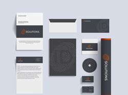 Фирменный стиль для компании по безопасности Id so